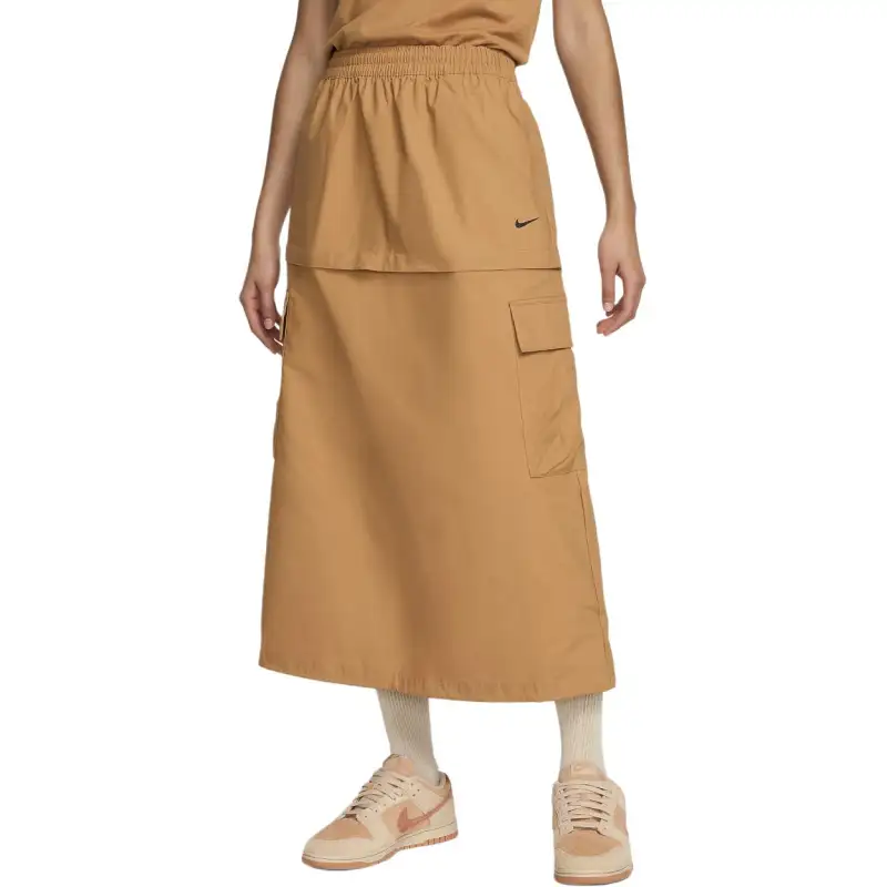 Nike Casual Long Skirt Women's Neon