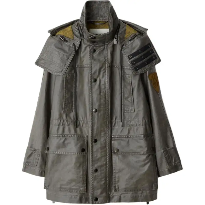 Burberry SS25 Parka Coat Women's Brown