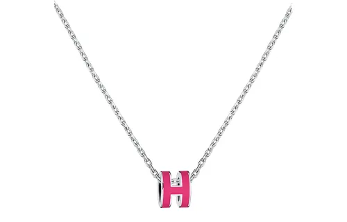 HERMES POP H Metal Necklaces Women's