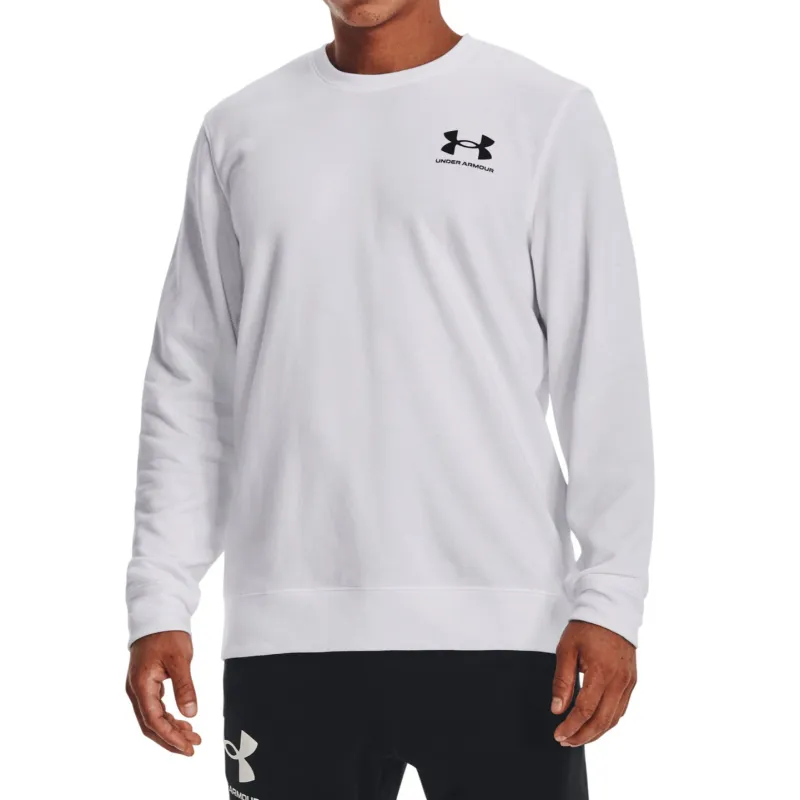 Under Armour Rival UA Terry Crews Sweatshirt Men's White
