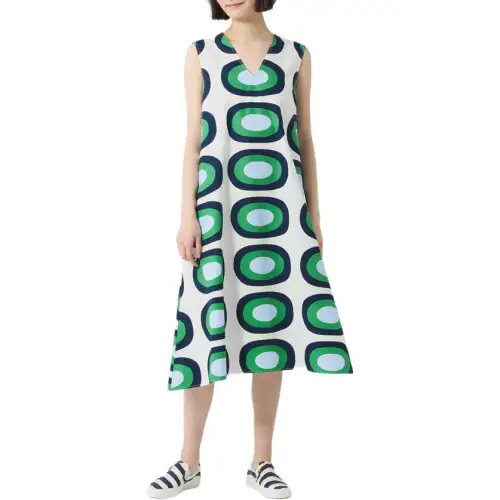 UNIQLO Sleeveless Dress Women's Green