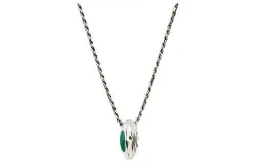 Bottega Veneta Charms & Pendants Unisex Silver