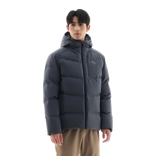 Anta Down Jacket Men's Men's Gray Clothing