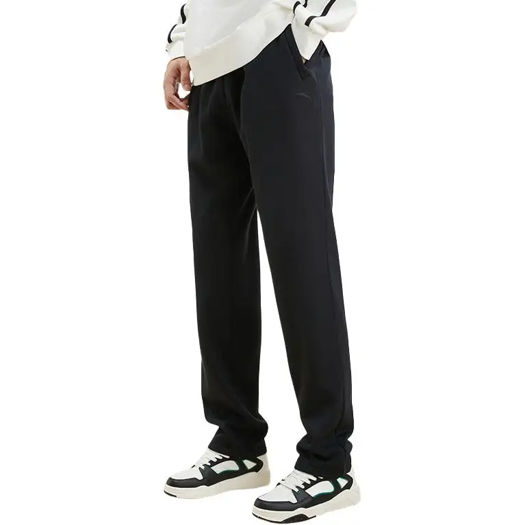 Anta Knitted Sweatpants Men's Black