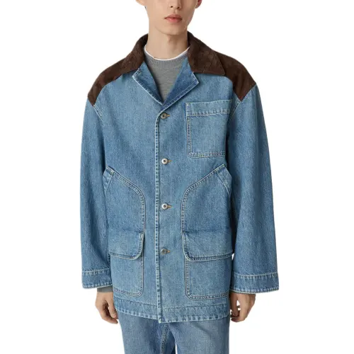 Bottega Veneta SS25 Denim Jacket Men's Indigo