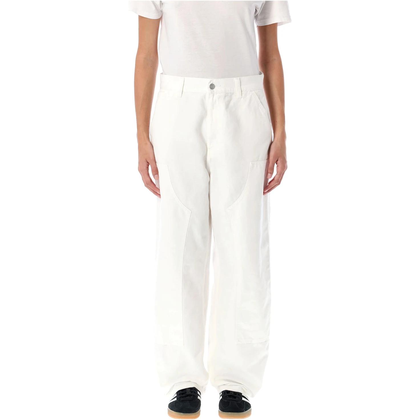 Женские штаны Carhartt WIP Casual Pants (белые)