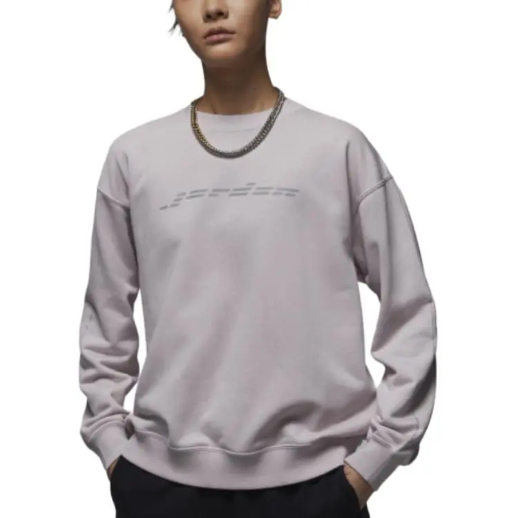 Jordan Brooklyn Fleece Sweatshirt Women's White Gold Purple