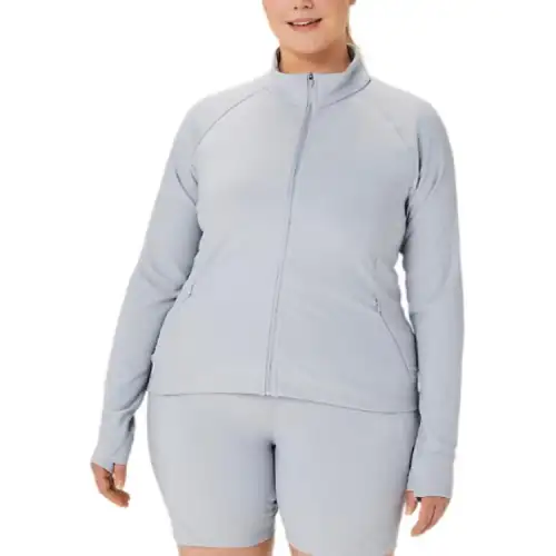 Asics Rib Jacket Jackets & Coats Women's Piedmont Gray