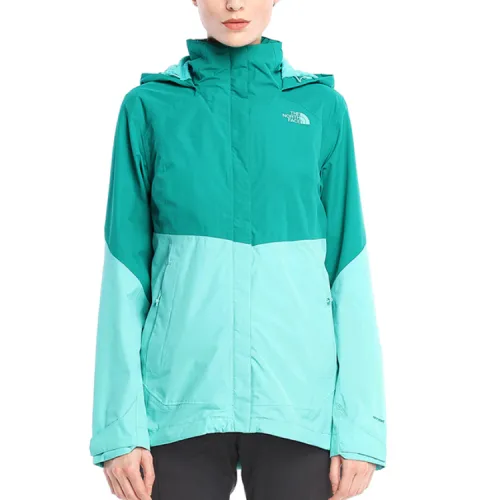 THE NORTH FACE Jackets Women's Green Blue Hooded Moderate Other