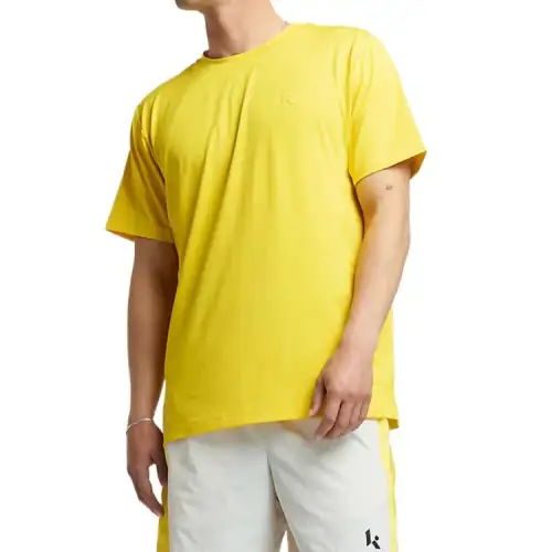 New Balance Klutch T Shirt Men's Yellow LLR