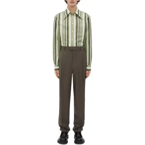Bottega Veneta Casual Pants Men's Olive