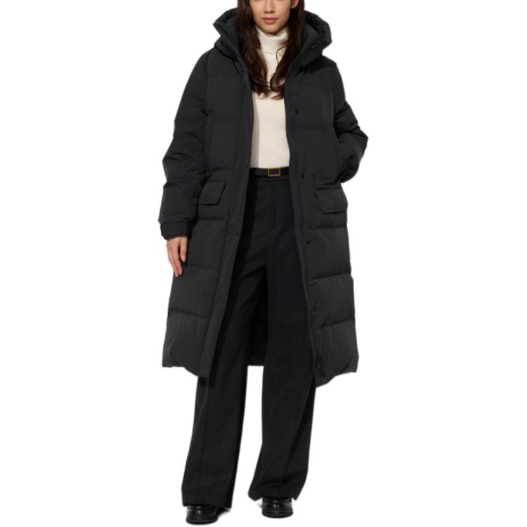 Женская куртка UNIQLO Down Jacket (черная)