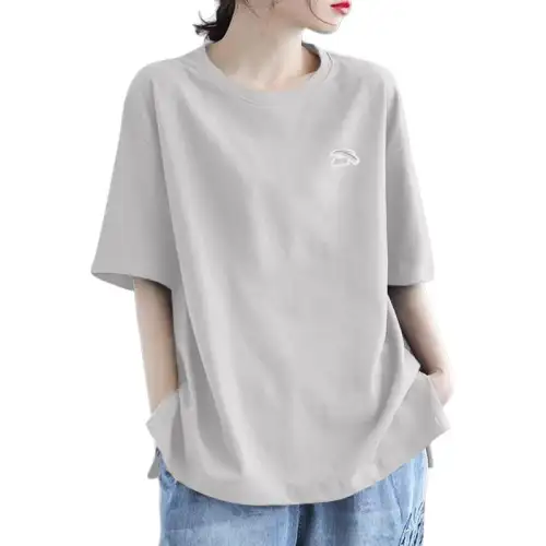 ANTA T Shirts Women's Crew Neck Moderate Straight Fit