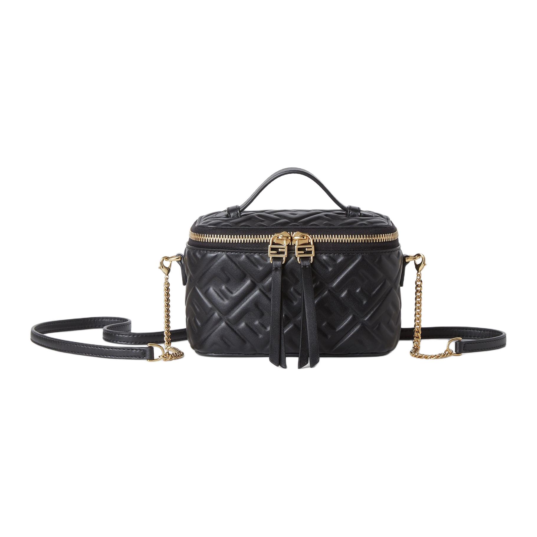 Женская сумка Fendi Vanity (черная)