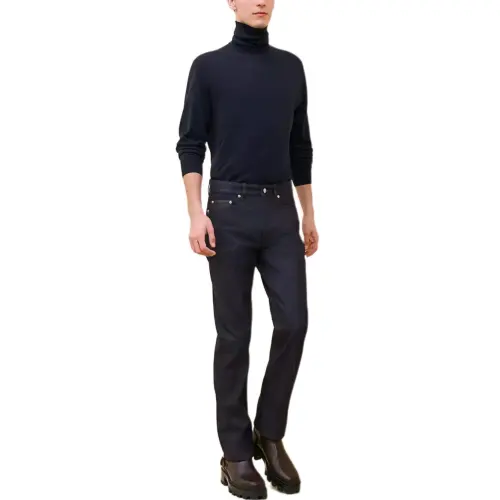 HERMES Jeans Men's Indigo Moderate Other