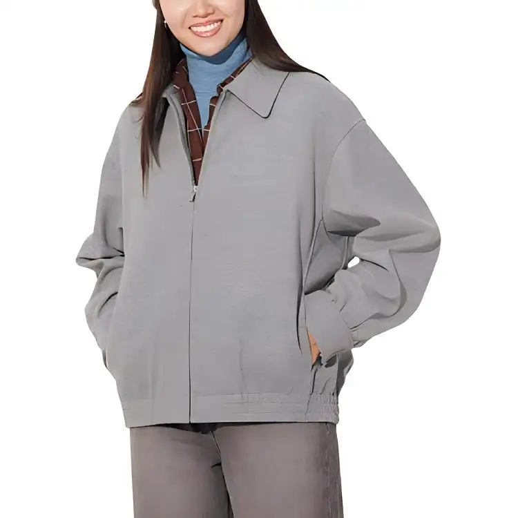 UNIQLO Jackets & Coats Women's Smoke Gray