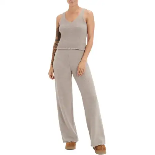 UGG Casual Pants Women's Gray Moderate Straight Fit Pants