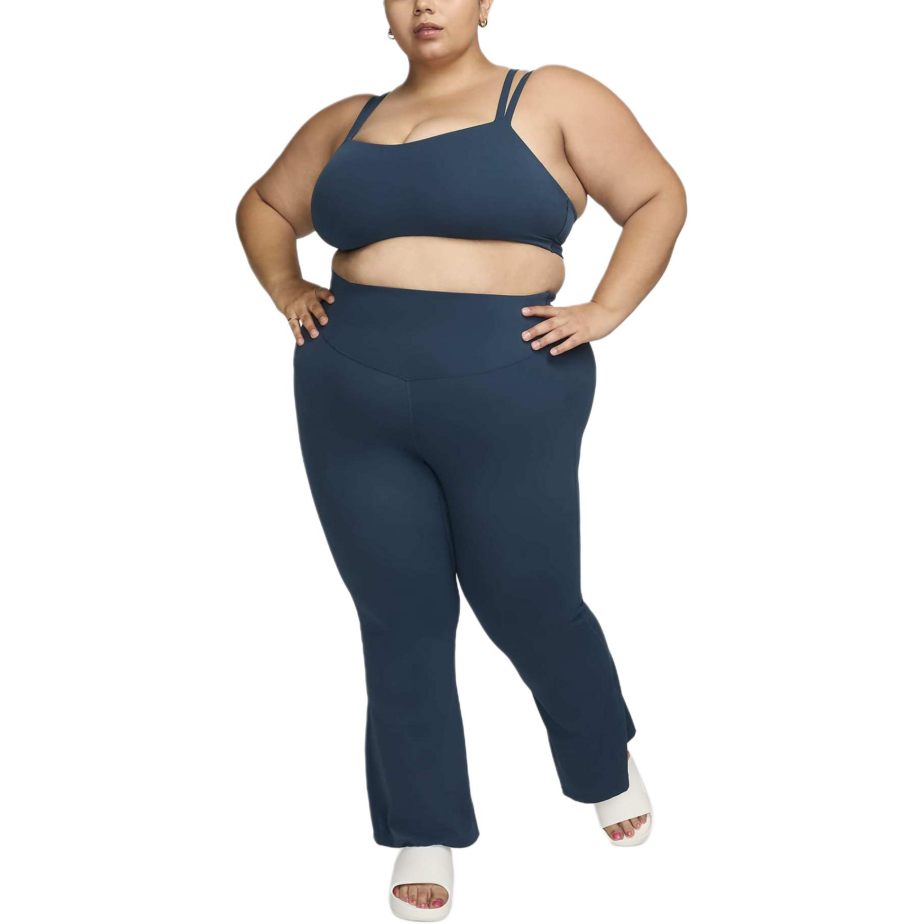 Nike Zenvy Strappy Women's Light-Support Padded Sports Bra Plus Size
