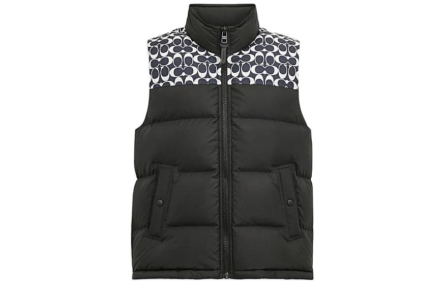 Мужской жилет COACH Пуховый (черный)
