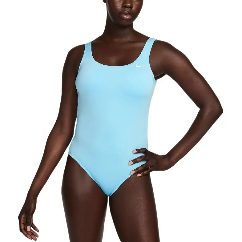 Nike Swim Essential One piece Swimsuit Women's Aqua Royal Blue