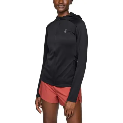On Climate Zip Hoodie Sweatshirt Women's Black