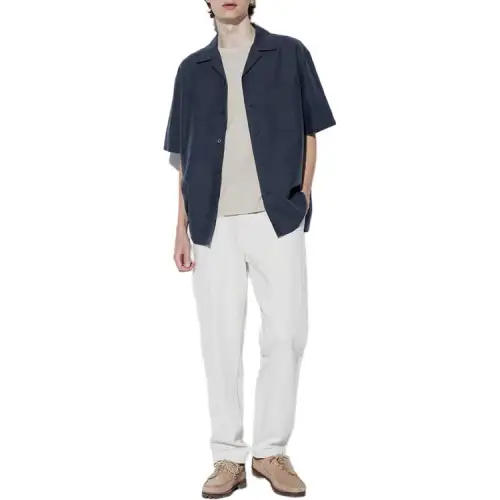 UNIQLO Jeans Men's Ivory Moderate Straight Fit Pants