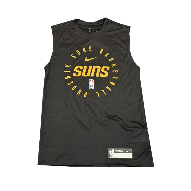 Nike Dri-Fit Tank Tops Men's Black Crew Neck Moderate Other