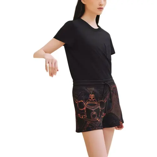 HERMES Casual Shorts Women's Black