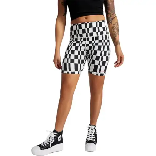 Converse Wordmark Casual Shorts Women's Chessboard