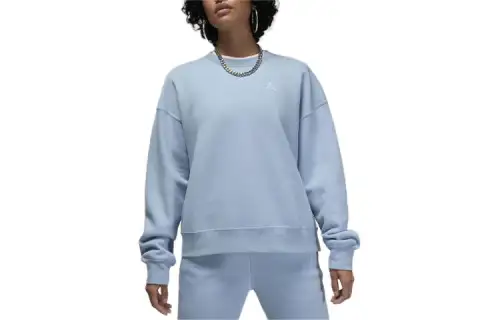 Jordan Brooklyn Fleece Sweatshirt Women's Blue Gray
