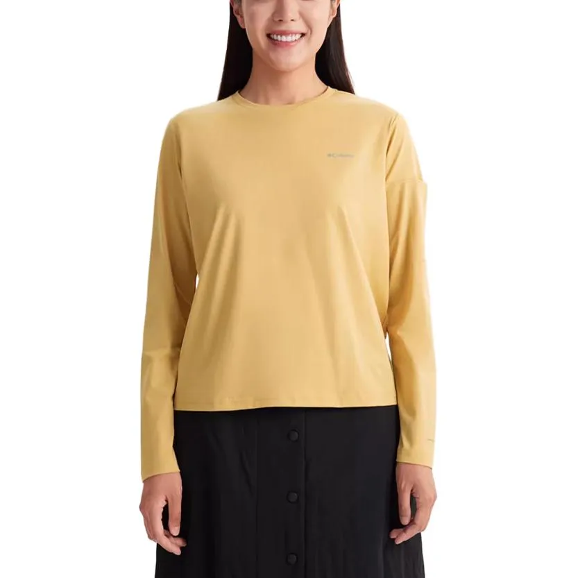 Columbia T Shirt Women's Yellow