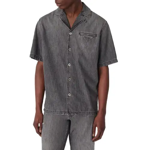Bottega Veneta SS25 Shirt Men's Black