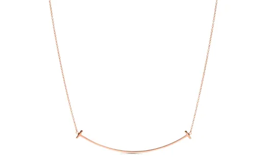 Tiffany & CO. 2010s large T Smile necklace