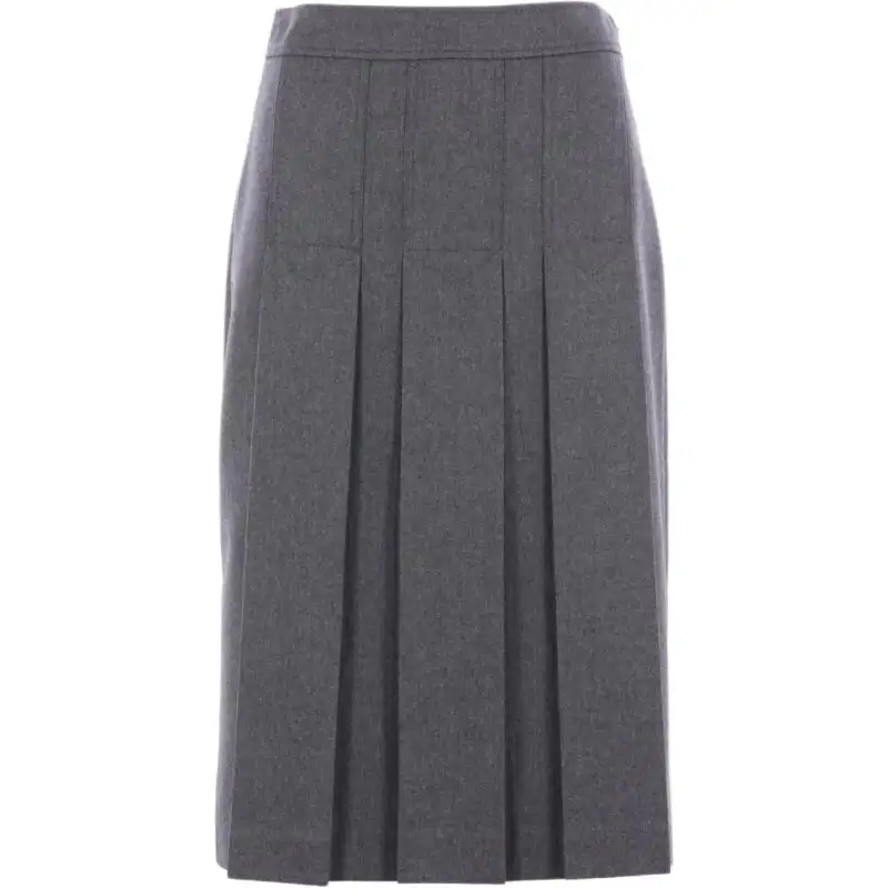 Prada Pleated Midi Skirt