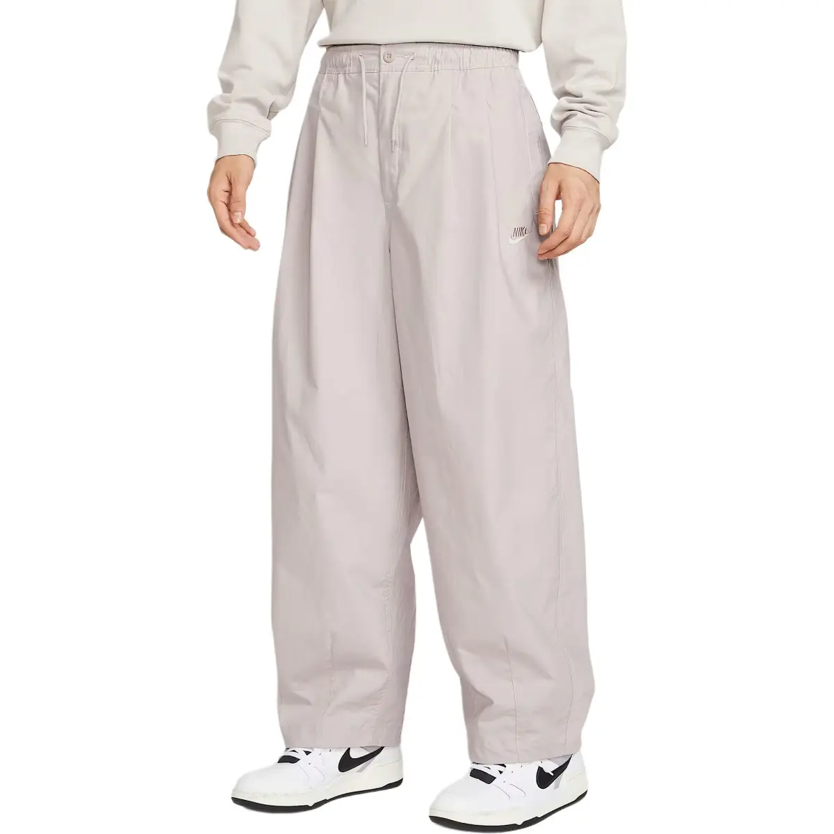 Nike Casual Pants Men's Preppy Gray