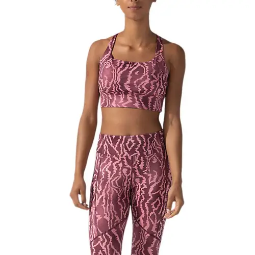 Asics WOMEN'S NEW STRONG 92 PRINTED BRA Sports Underwear Women's Mars Print