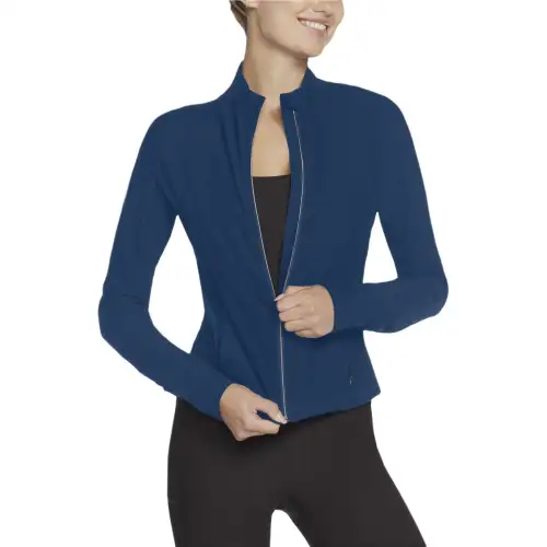 Skechers GO FLEX RIBGo Fle Jackets & Coats Women's Marine Blue