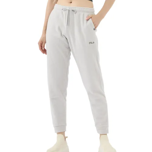 FILA Casual Pants Unisex Gray Moderate Cuffed Pants