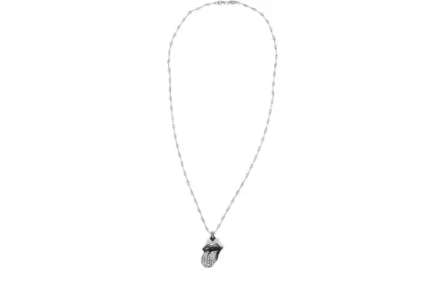 Chrome Hearts Rolling Stones Necklace