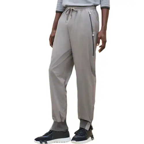 HERMES Casual Pants Men's Peat Gray