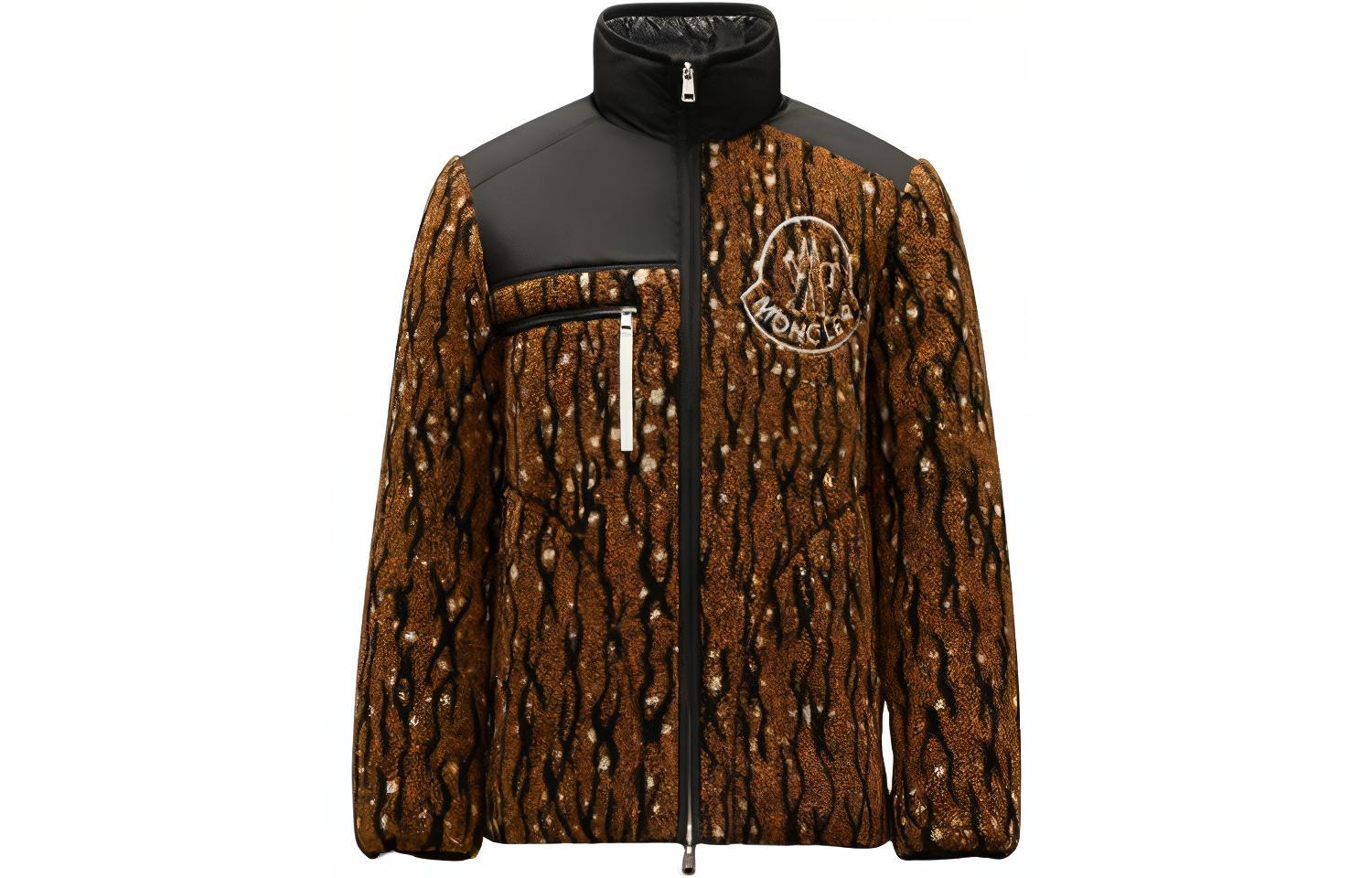 Мужской пуховик MONCLER MONCLER GENIUS FW21 (тигровый)