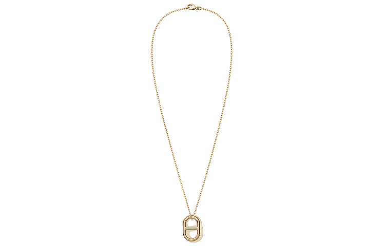 Подвеска Hermes O'Maillon (серо-белая) — фото 2