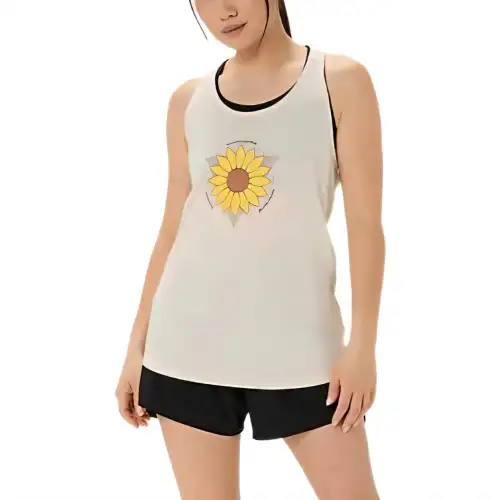 Asics SUNFLOWER Tank Top Women's Flesh