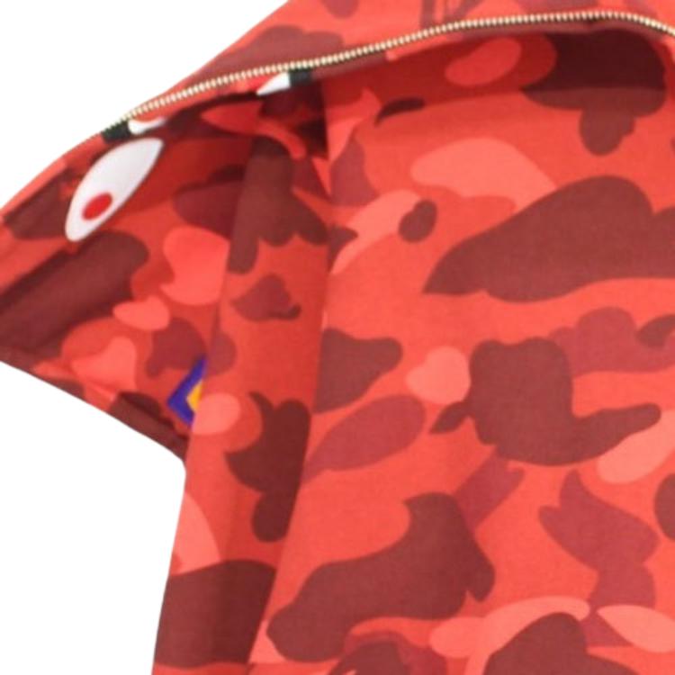 Худи A BATHING APE City Camo Half Shark Full Zip Hoodie (разноцветный) — фото 3