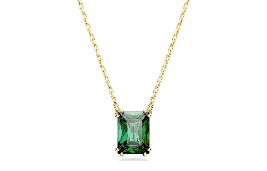 Женское necklace Swarovski Stilla Matrix (зеленое)