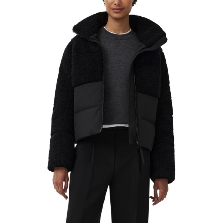 Женский пуховик Canada Goose Elora (черный)