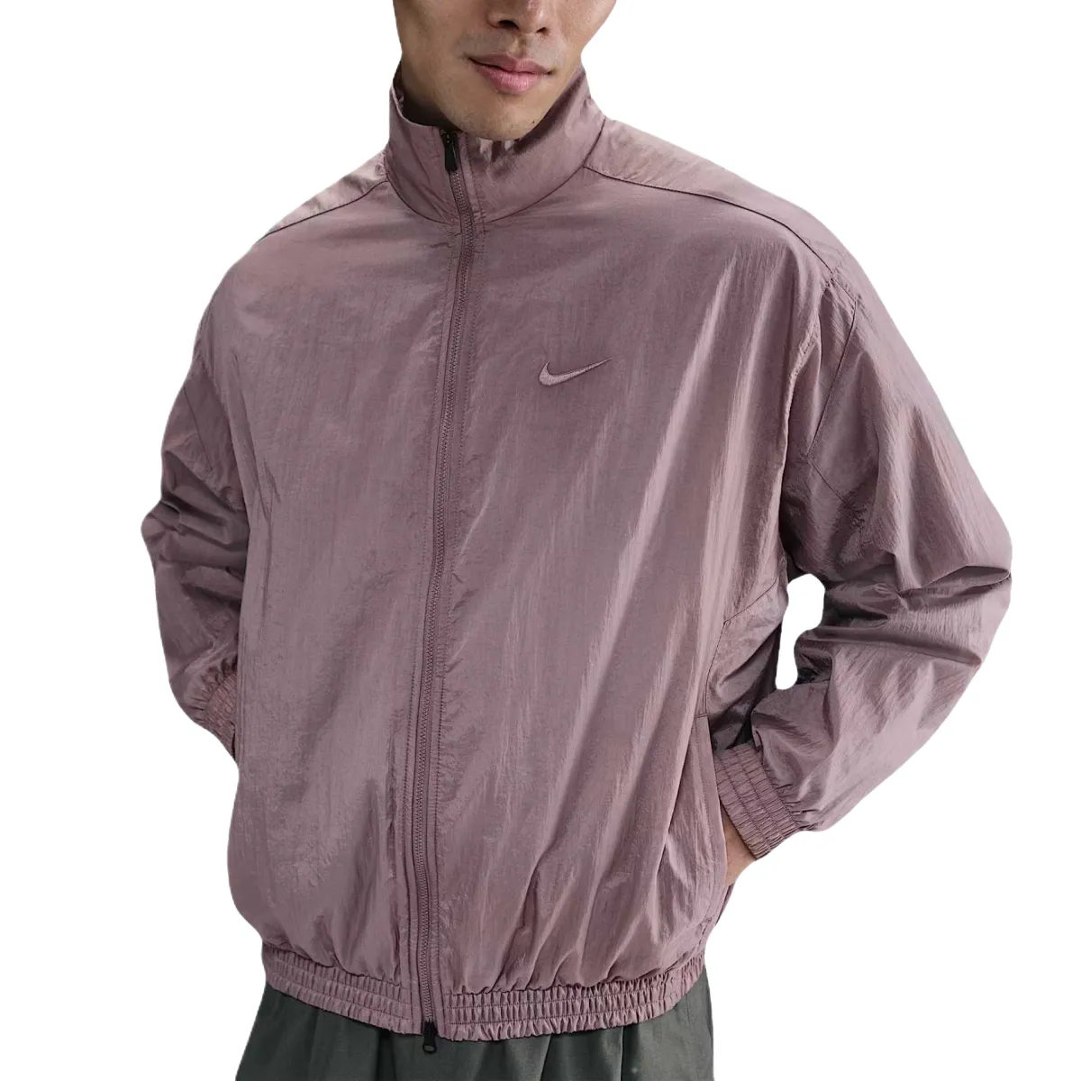 Nike Club Jacket Men's Gray Pink