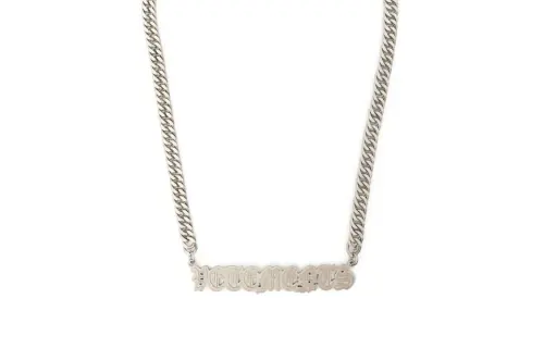 Vetements Gothic Logo necklace