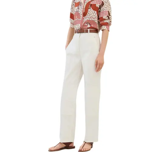 HERMES FW24 Cargo Pants Women's White