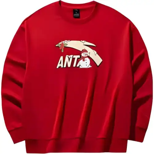 Anta Lifestyle Collection Sports Lifestyle Collection Sweatshirt Women's Maple Leaf Red